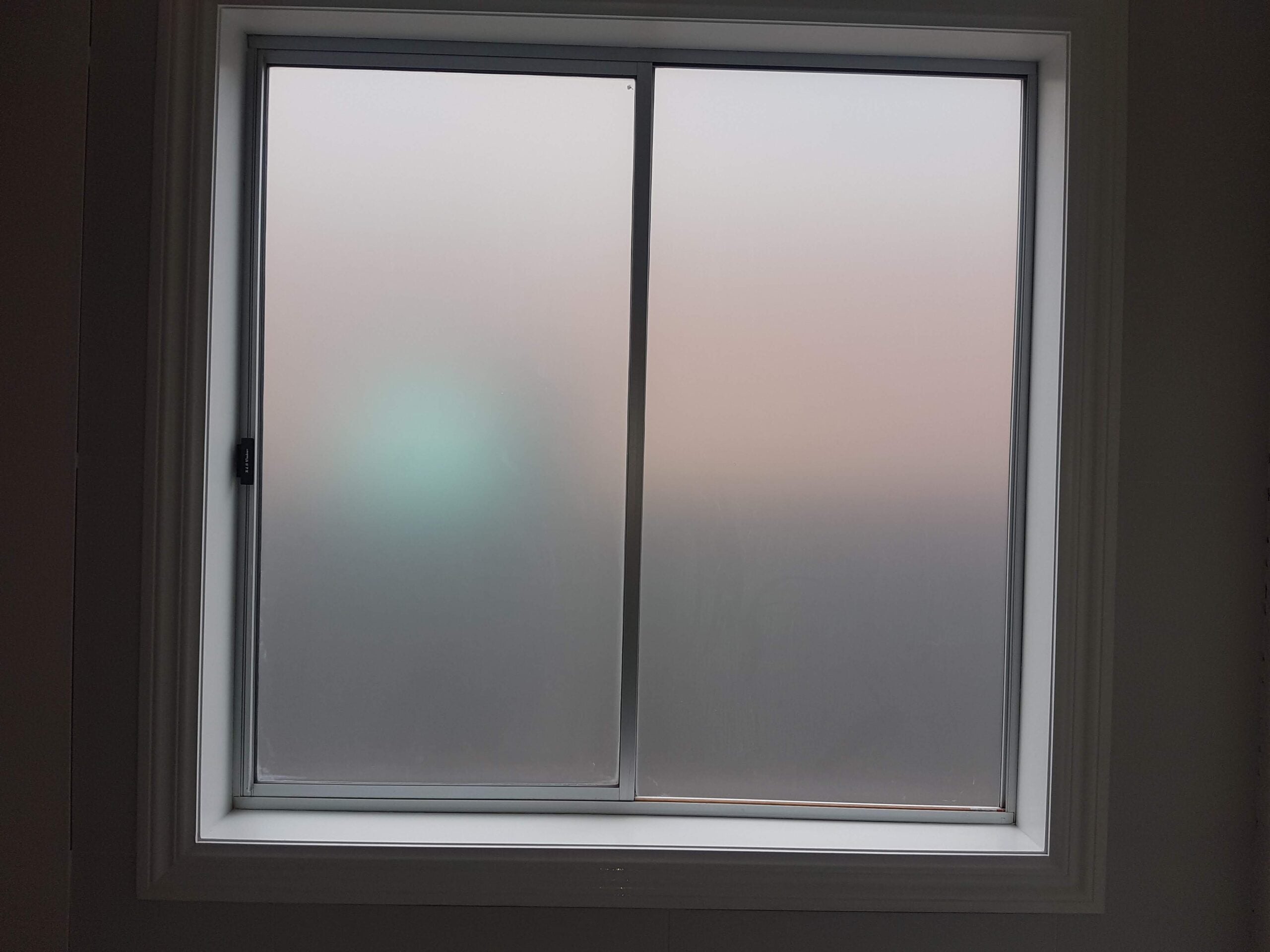 Small Order Window Small Frosted Window
